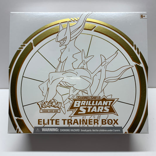 Pokemon Sword & Shield Brilliant Stars Elite Trainer Box