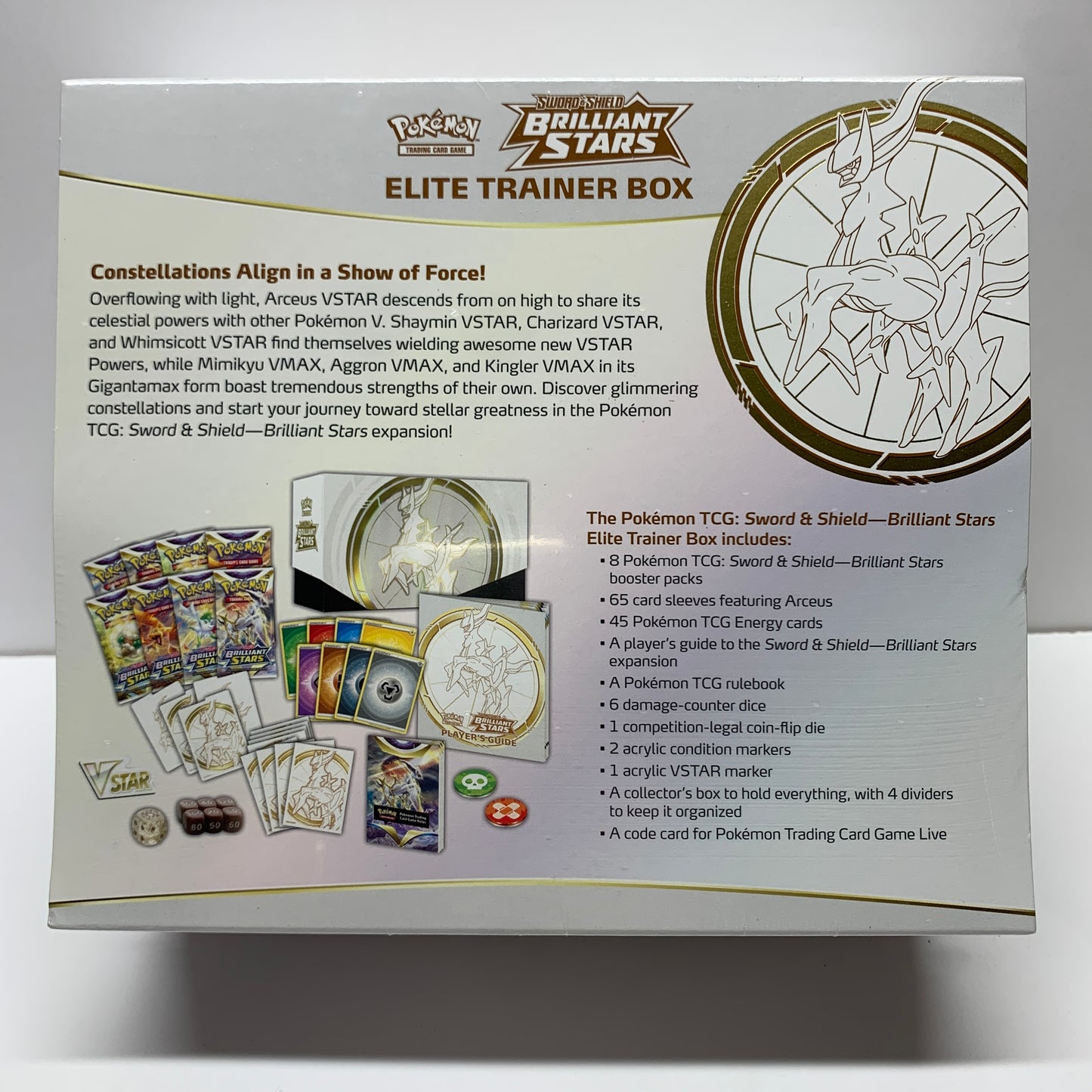 Pokemon Sword & Shield Brilliant Stars Elite Trainer Box