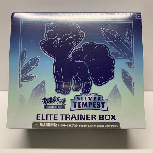 Pokemon Sword & Shield Silver Tempest Elite Trainer Box