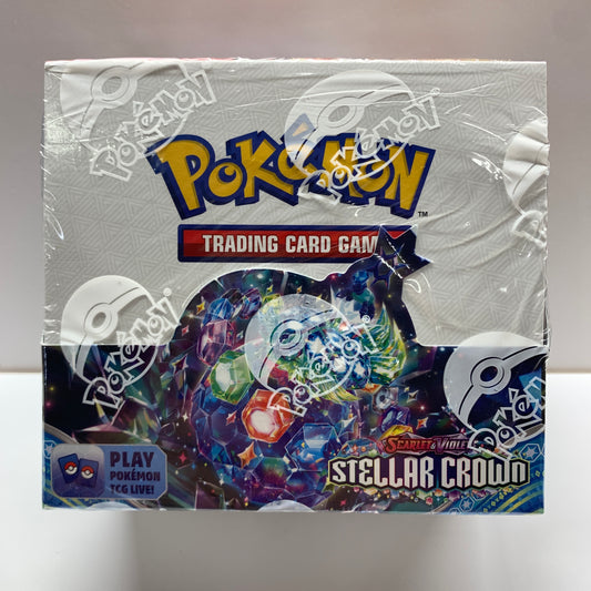 Pokemon Scarlet & Violet Stellar Crown Booster Box