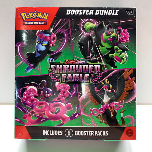 Pokemon Scarlet & Violet Shrouded Fable Booster Bundle